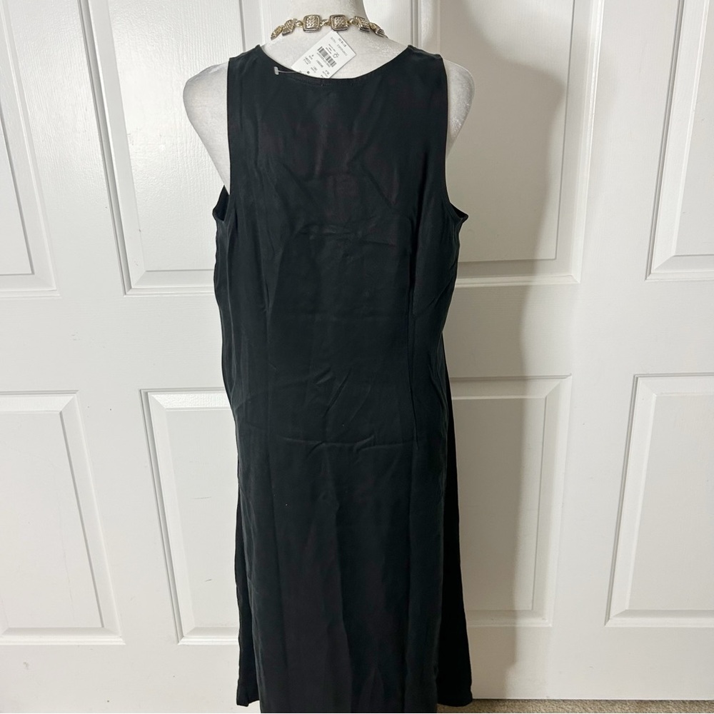 NWT J.Crew Twill slip dress (size 8) - Picture 8 of 10